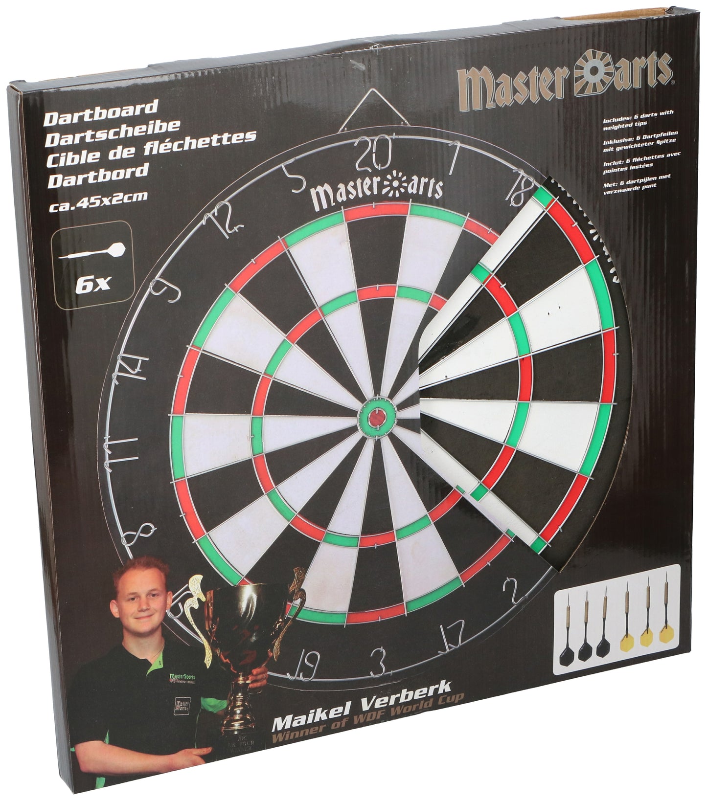 Dartboard Ø45X2Cm 2,4Kg