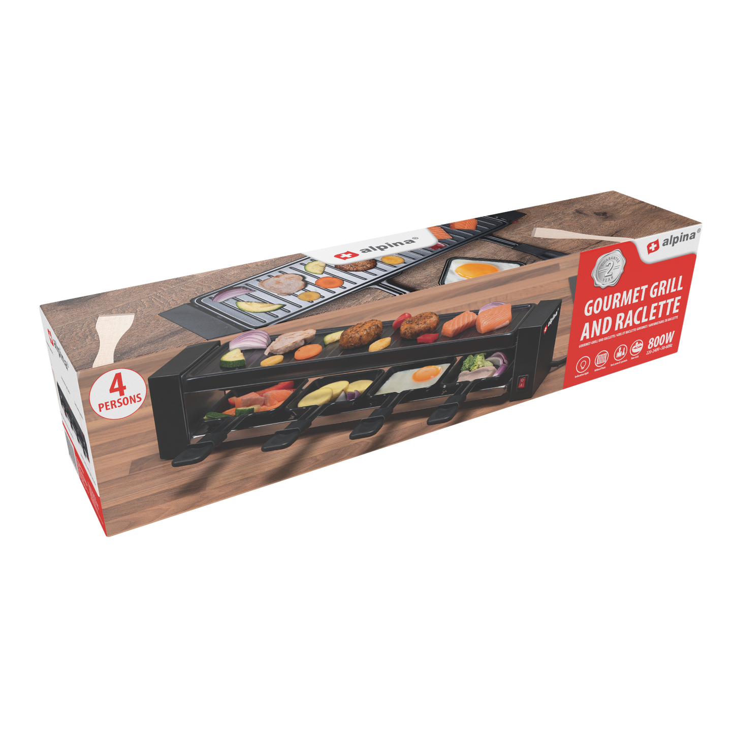 Raclette Grill 230V 800W