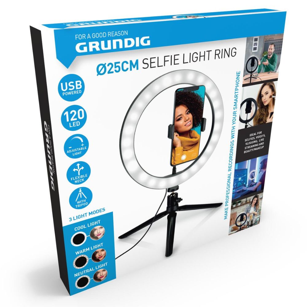 Selfie Light Ring Ø25Cm 120Leds
