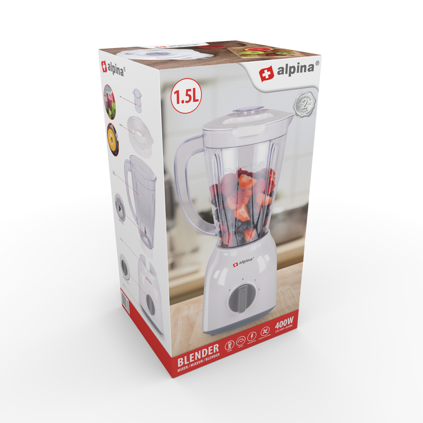 Blender 1,5L 400W
