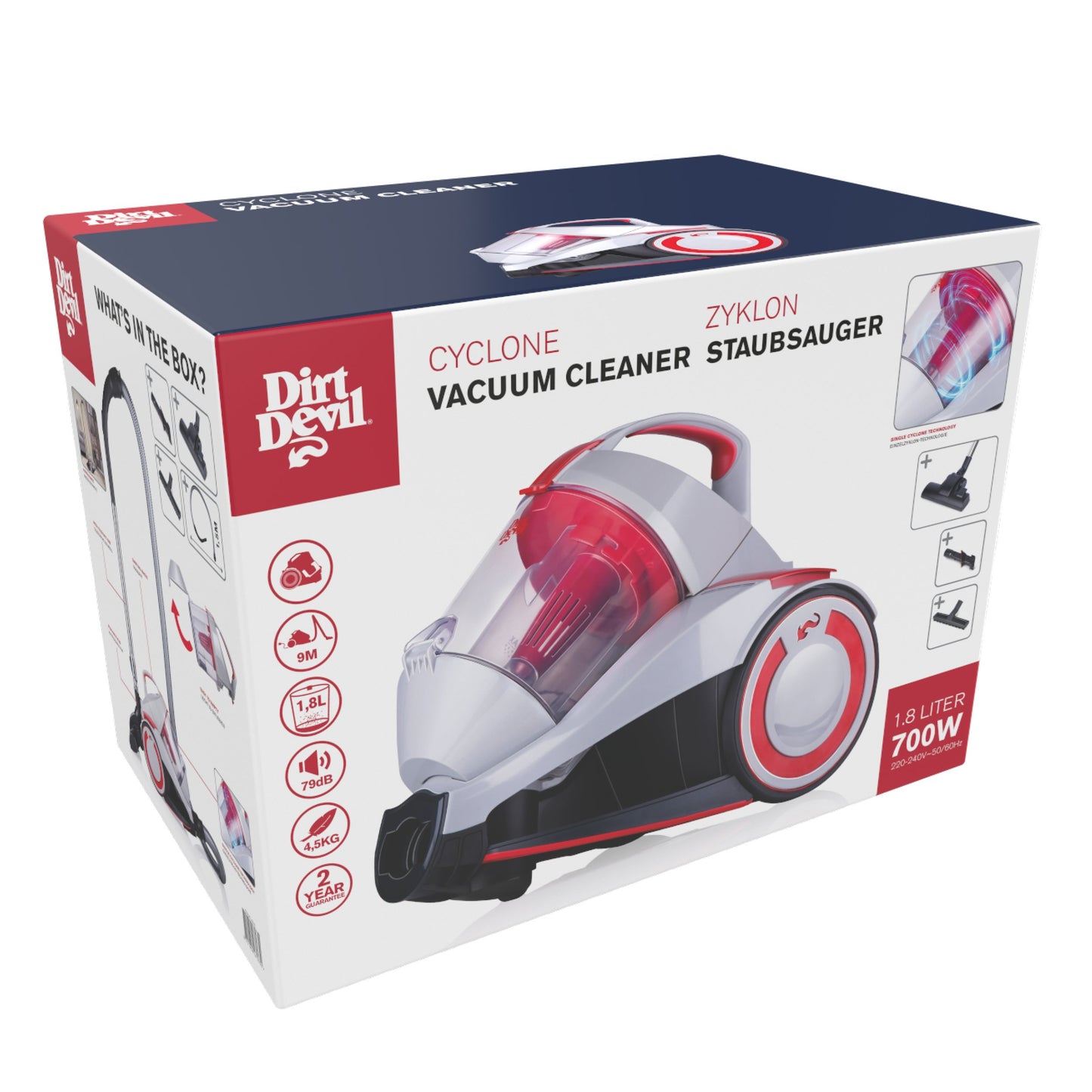 Vacuum Cleaner Bagless Dd2502