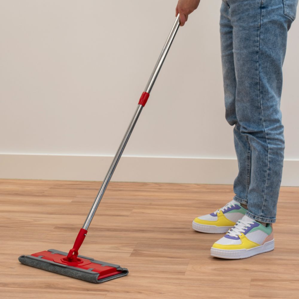 Floor Mop Telescopic W/ Cloth