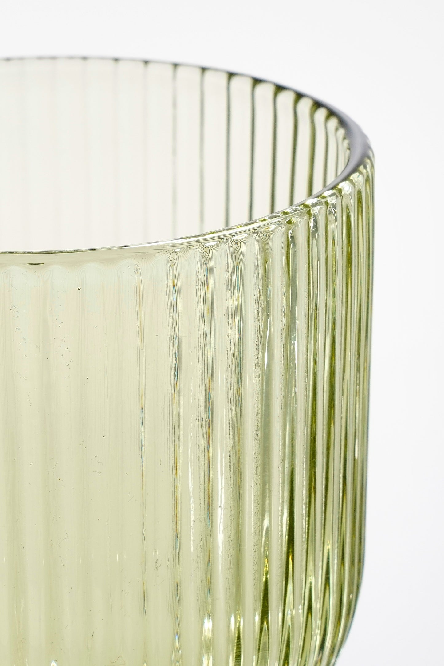 Merlot Wine Glass - Set Of 6 - 250 Ml - Glass - Light Green