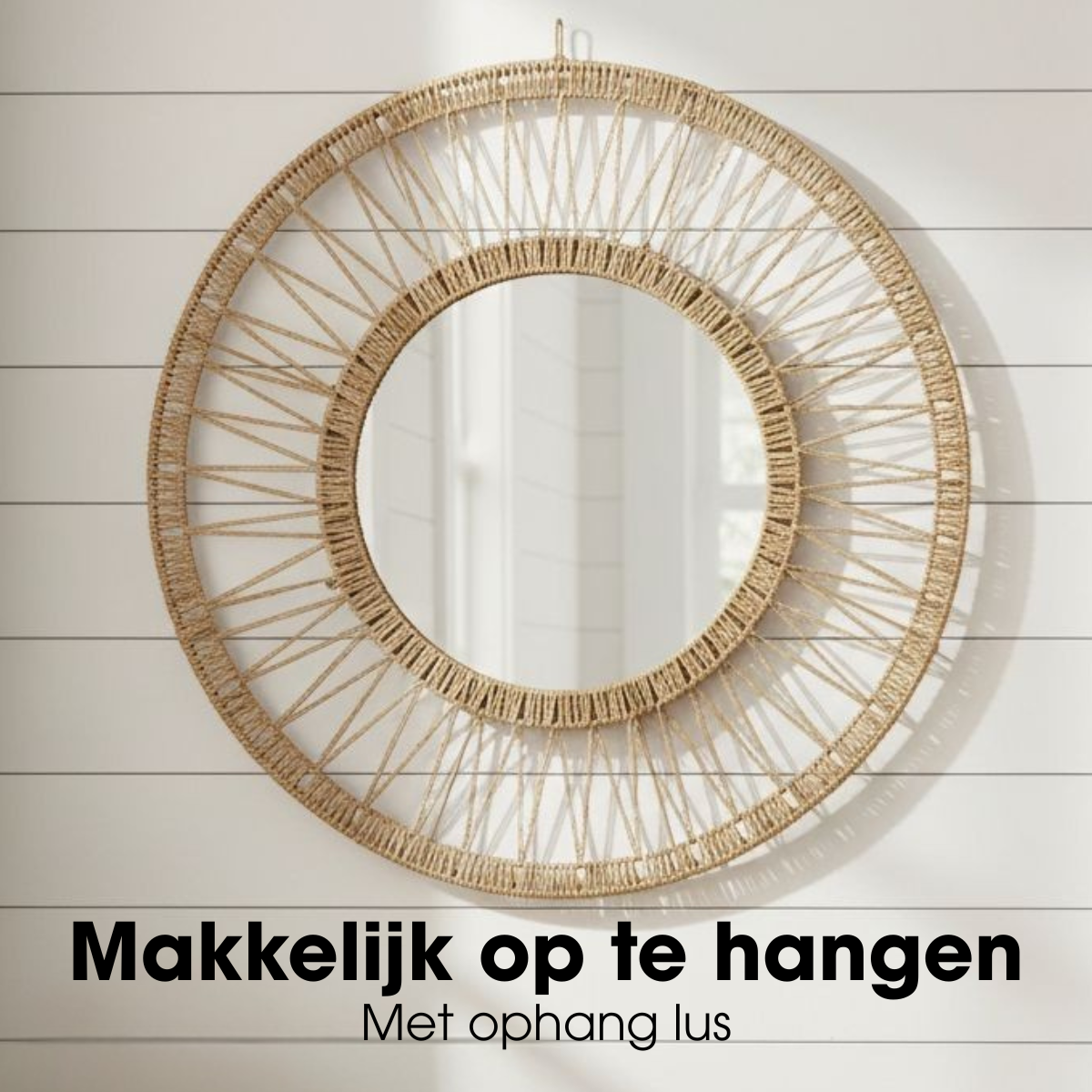 Ludy Spiegel Lichtbruin - H5 X Ø70 Cm