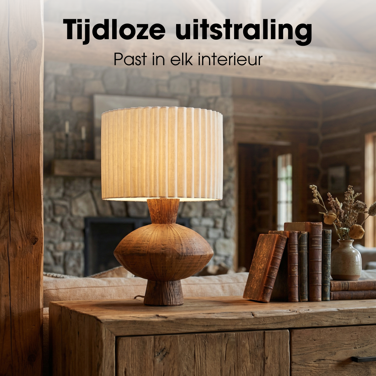 Frey Tafellamp Bruin