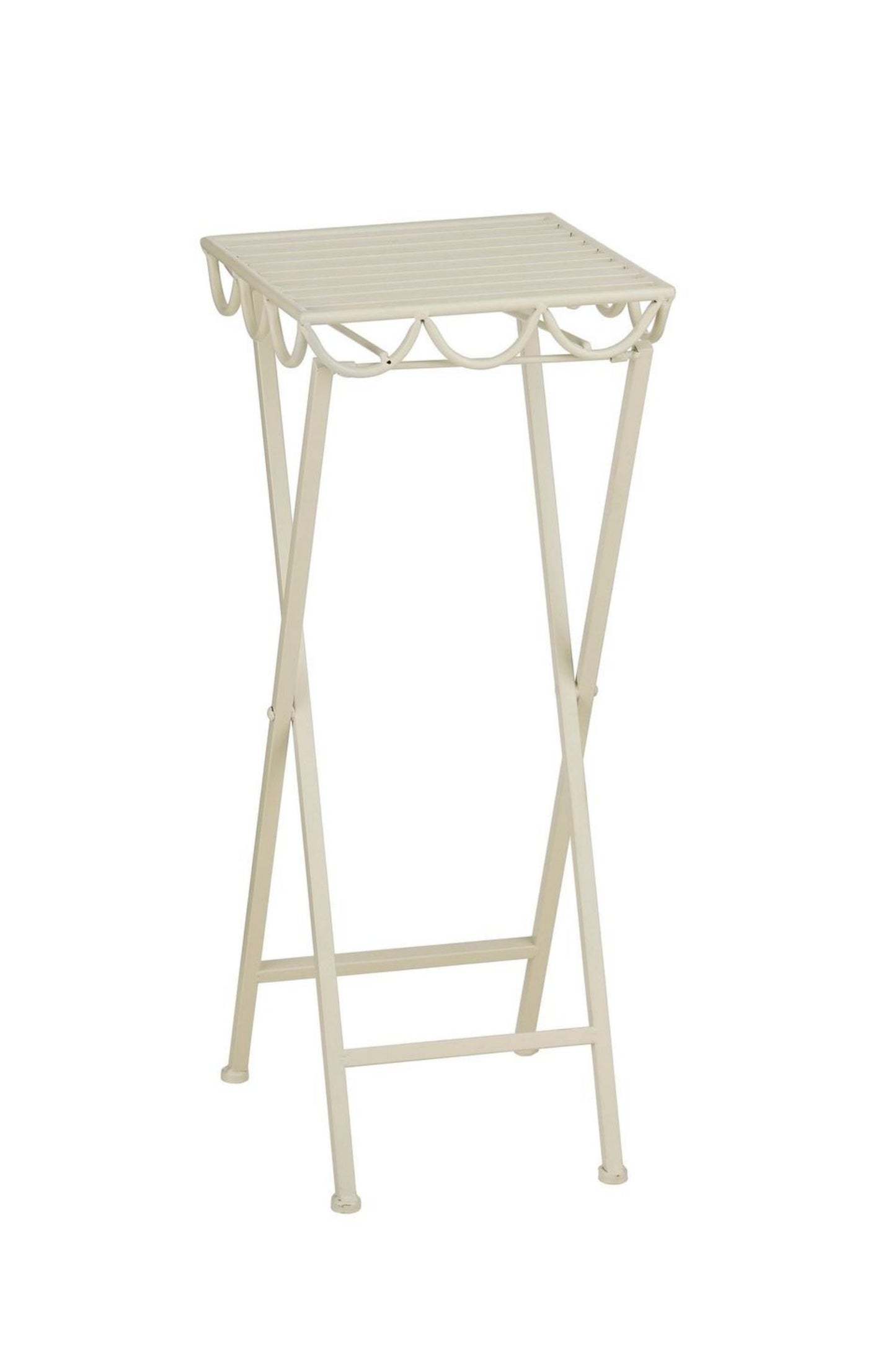 Rosalie Plant Table Off White