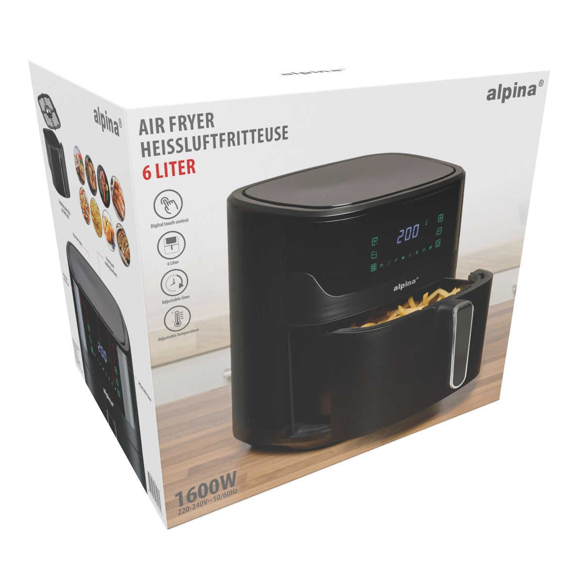 Air Fryer 6L 1600W