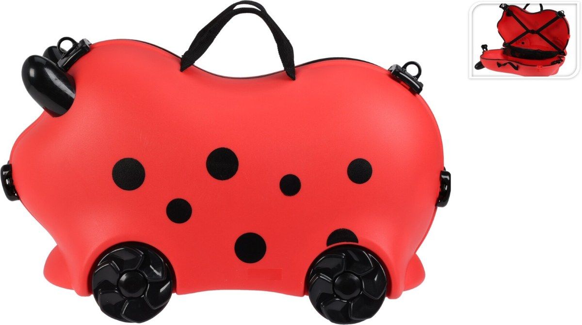 Kinder Zitkoffer - Rood
