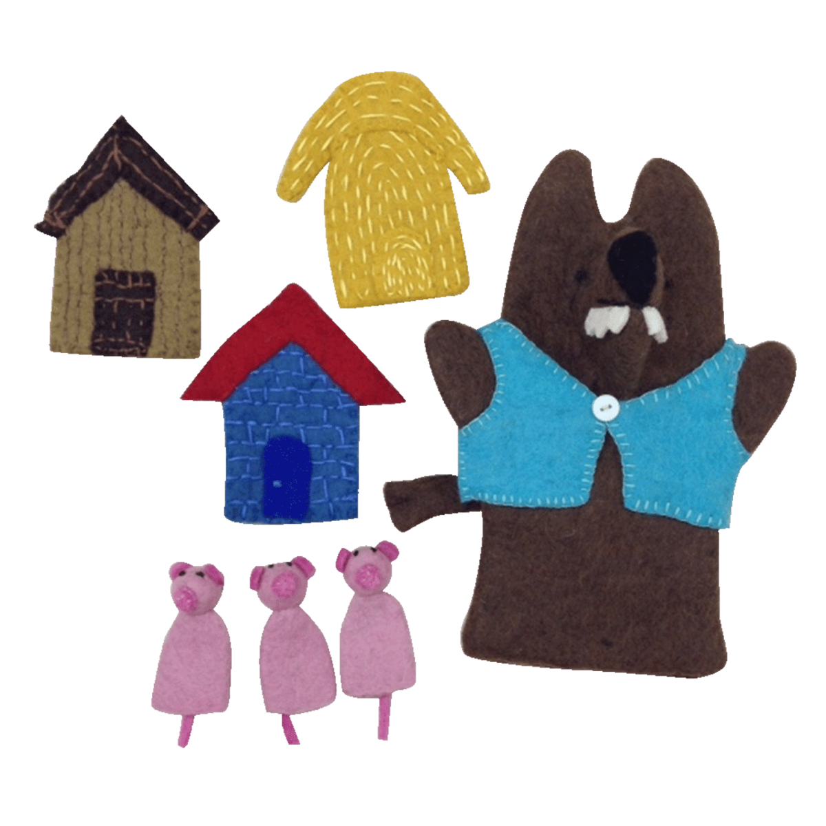 Storypuppets 3 Little Piggies