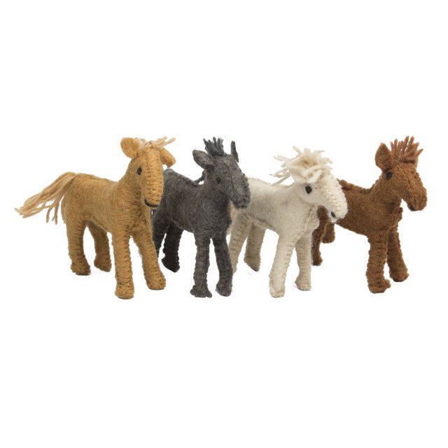 Barn Horses/4Pc