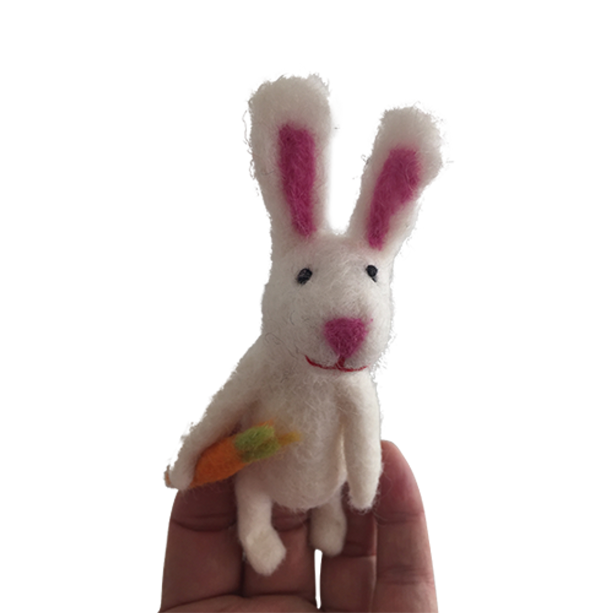 Frog And Bunny Finger Puppets/4Pc