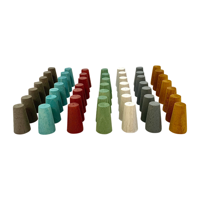 Mini Earth Cones/49Pc