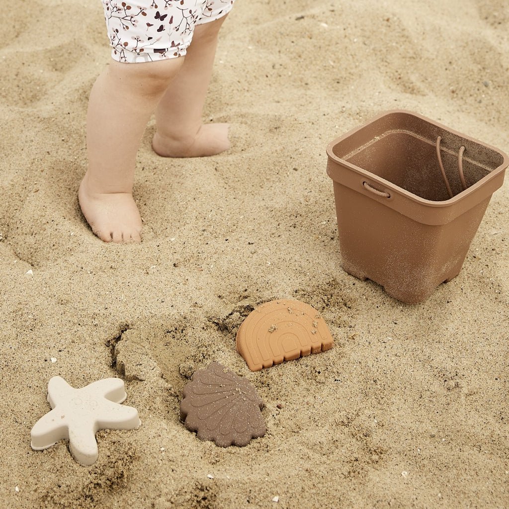 Millan Siliconen Strandset - Bruine Kleurenmix