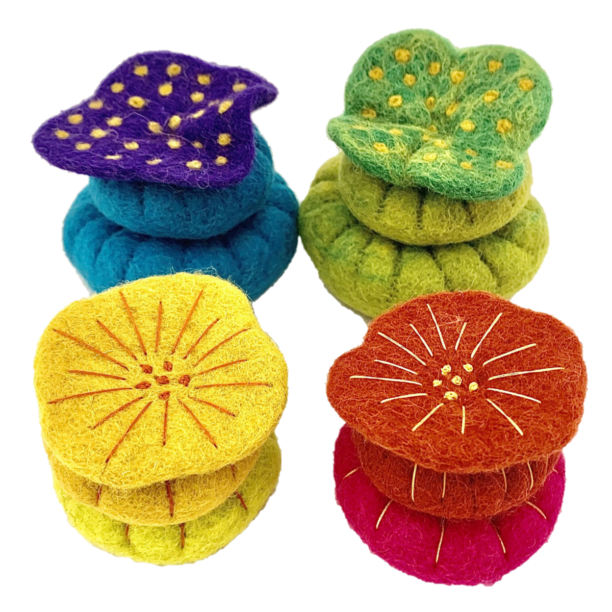 Fish Beds 4 Sets/12Pc