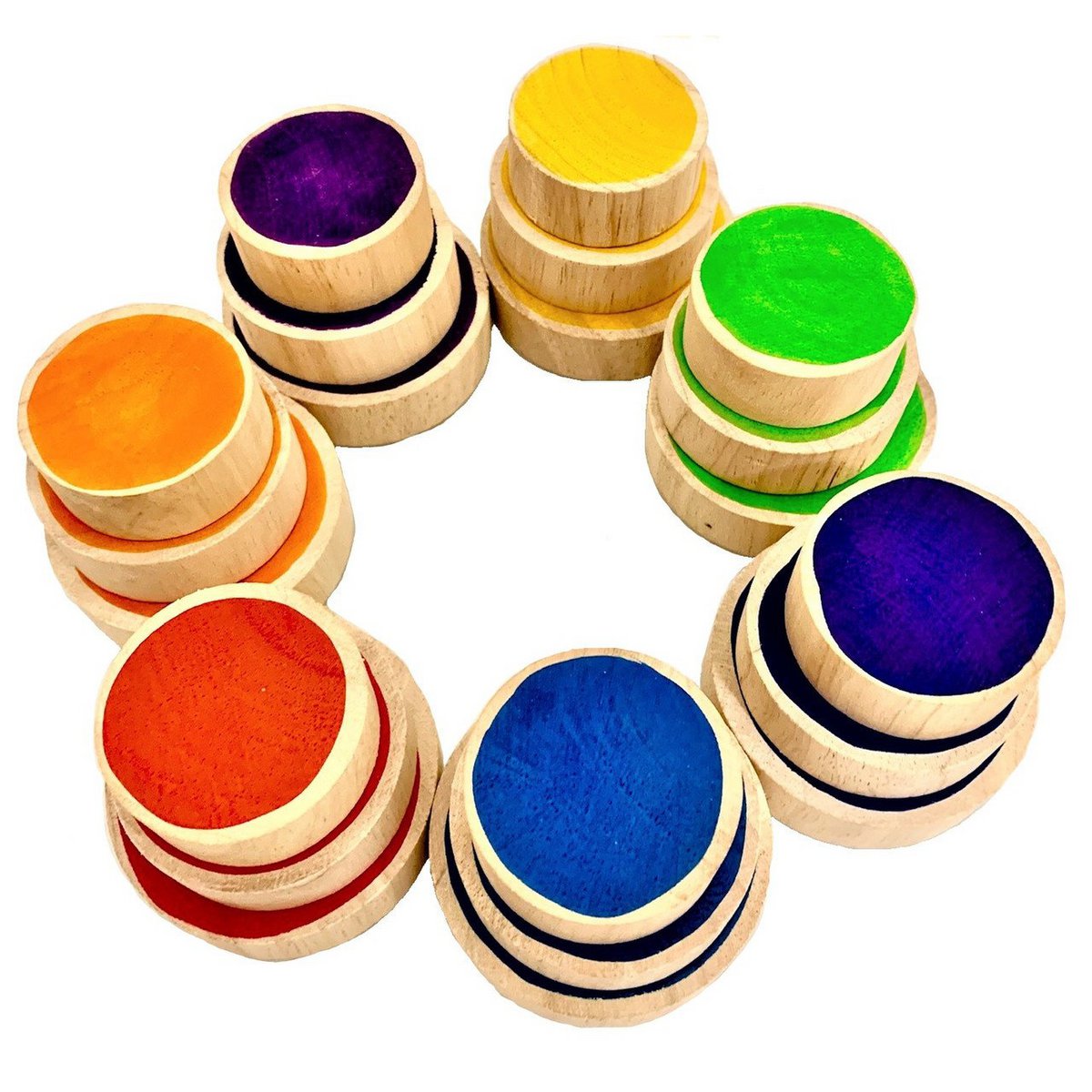 Rainbow Coins/21Pc