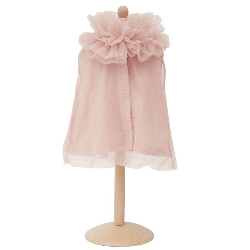 Tule Cape Voor De Pop Licht Roze 45Cm