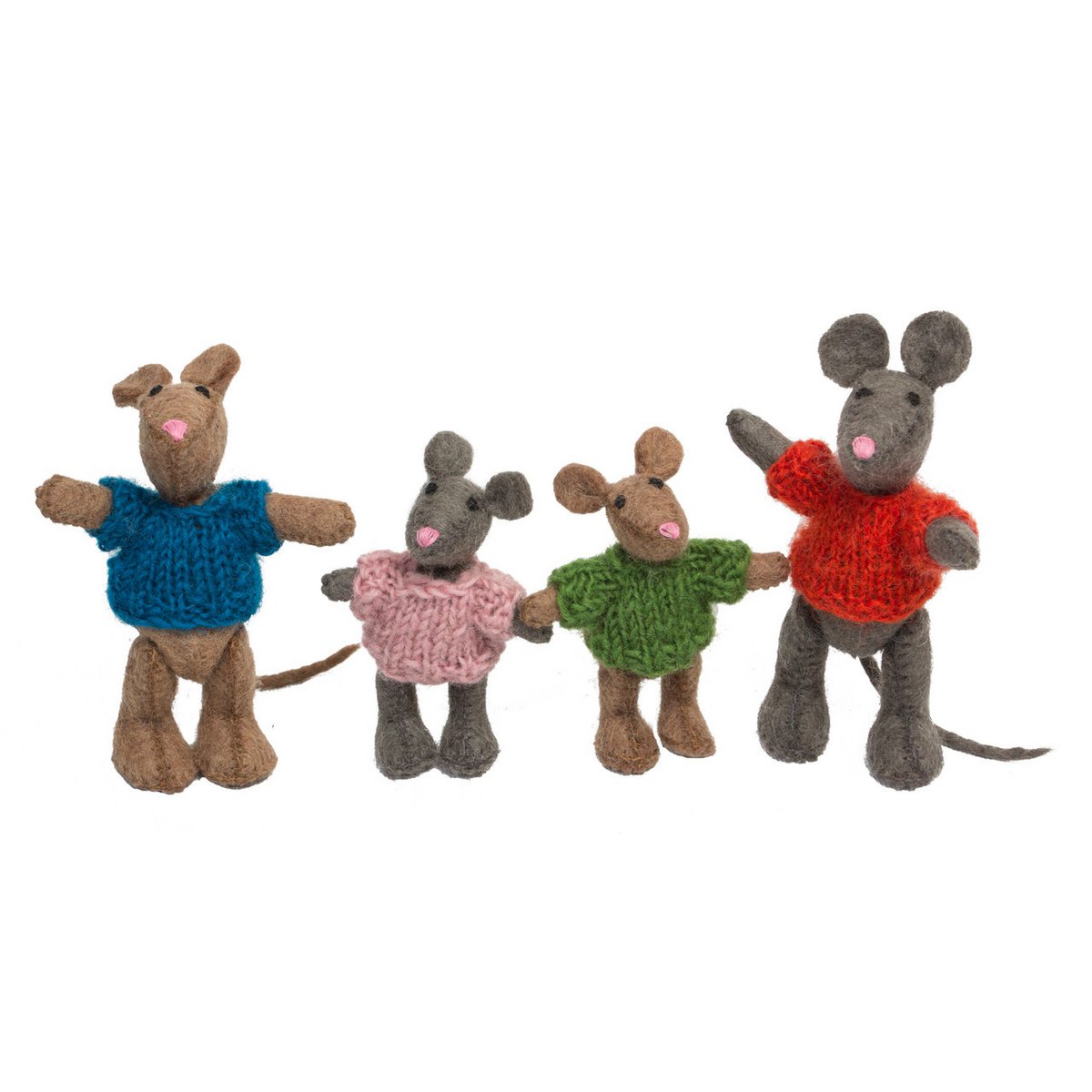 Mouse Family 4Pc