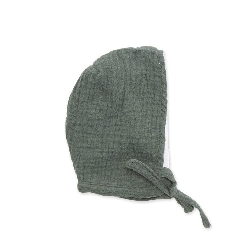 Mutsje Forest Green Voor Knuffelpop