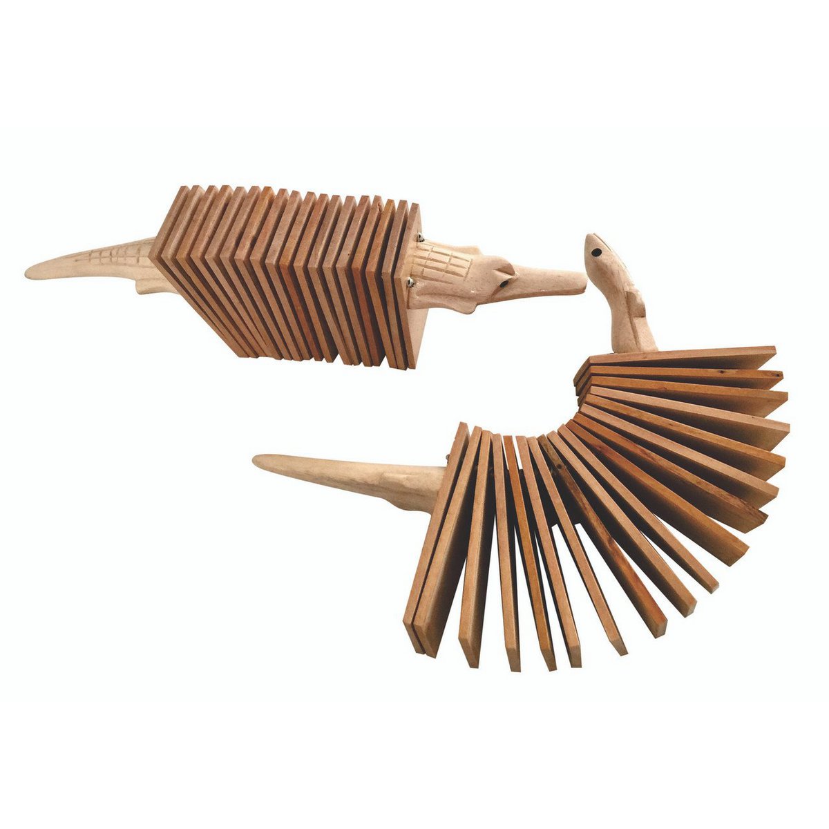 Animal Rattles/2Pc