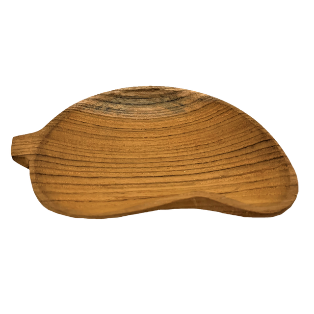 Paisley Leaf Plate/4Pc