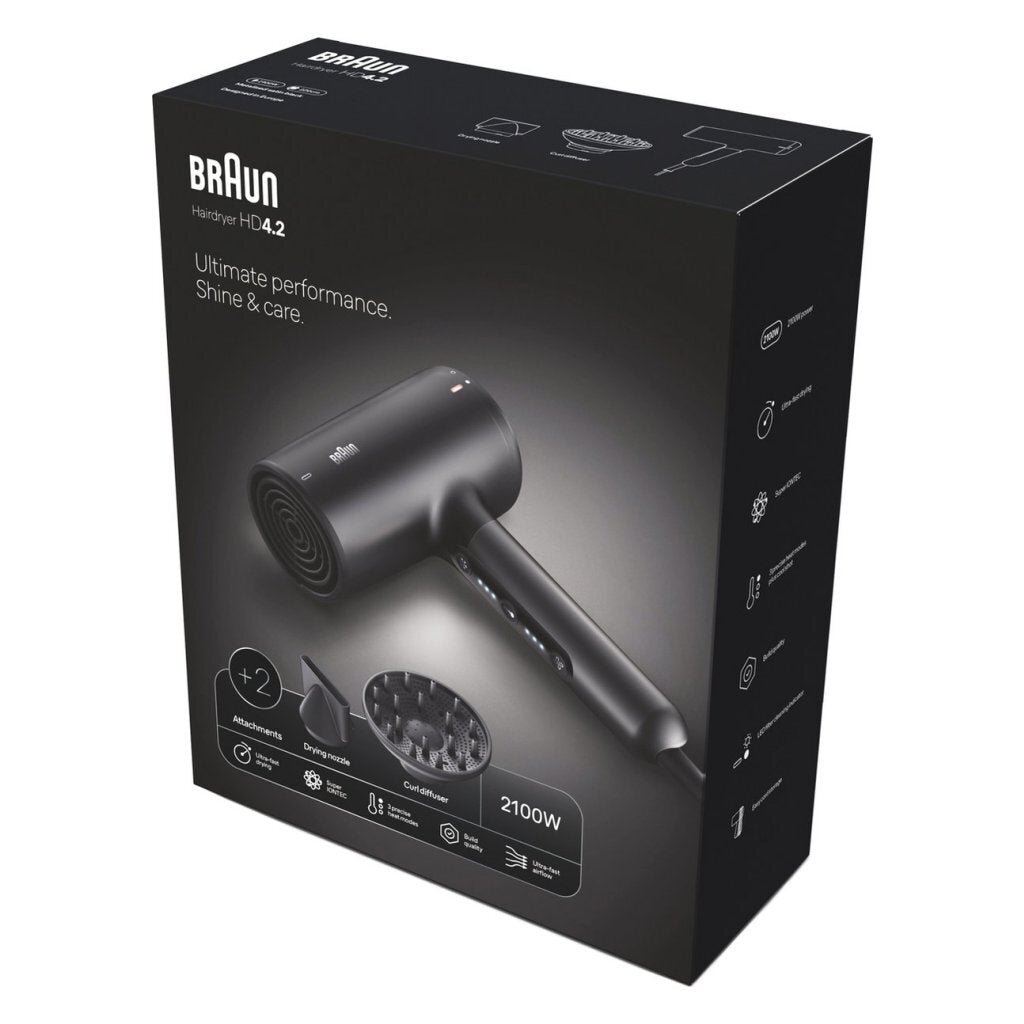 Braun Hd4.2 FÖHn 2100W Zwart