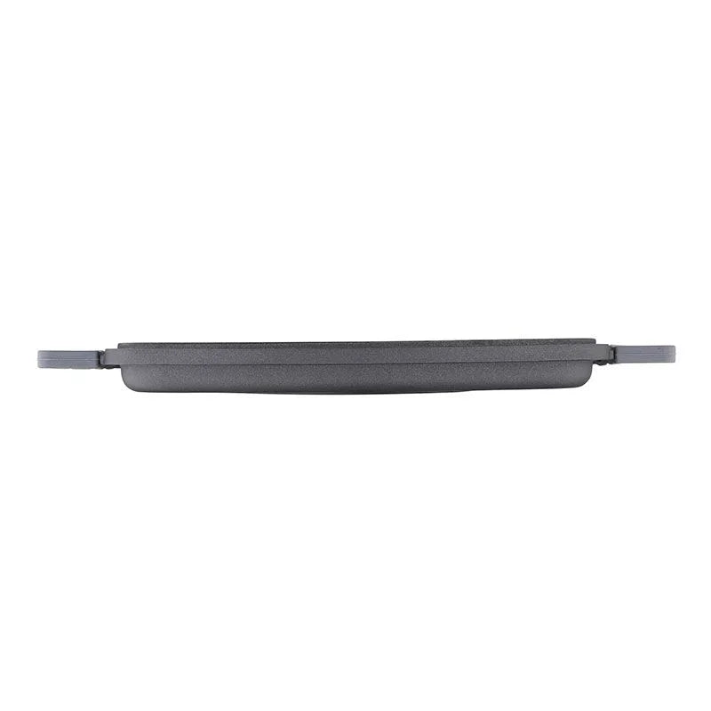 Bergner Infinity Chefs Grillplaat 42 X 22 Cm - Gegoten Aluminium - Soft-Touch Handvaten