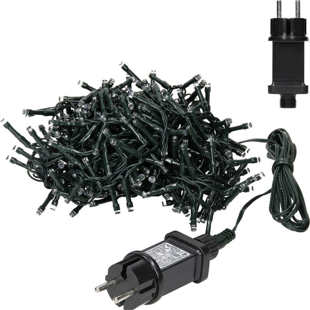 Overige Merken Ijspegel Led Verlichting Snoer 90 Led'S 300 Cm Warm Wit Zwart
