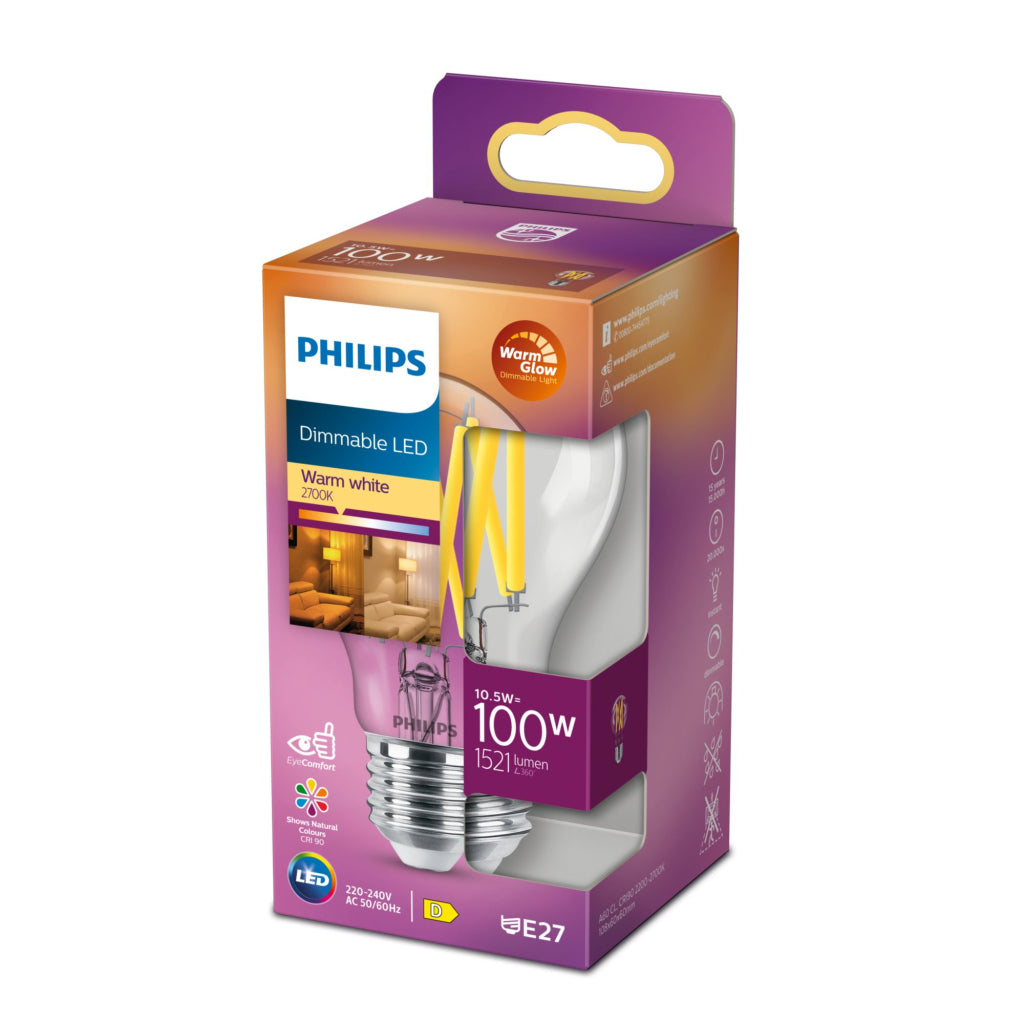 Philips Led Cl A60 Cl Wgd 100W E27