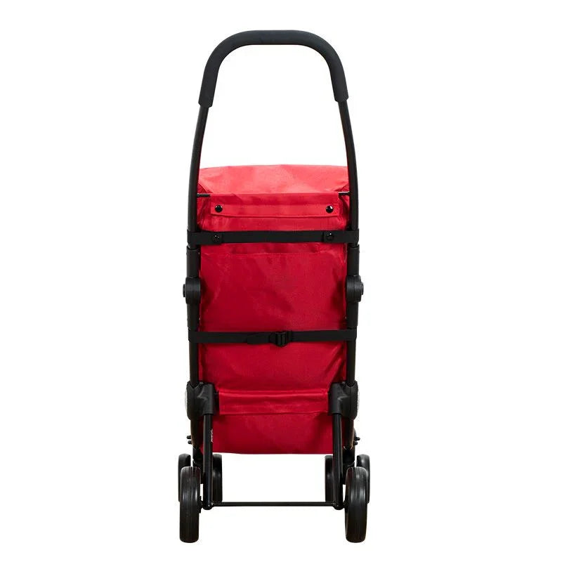 Ceruzo Go Four Boodschappentrolley - Rood - 43.5 Liter - By Playmarket