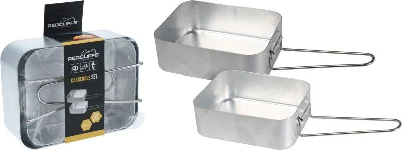 Redcliffs Kampeer Pannensetje - Aluminium