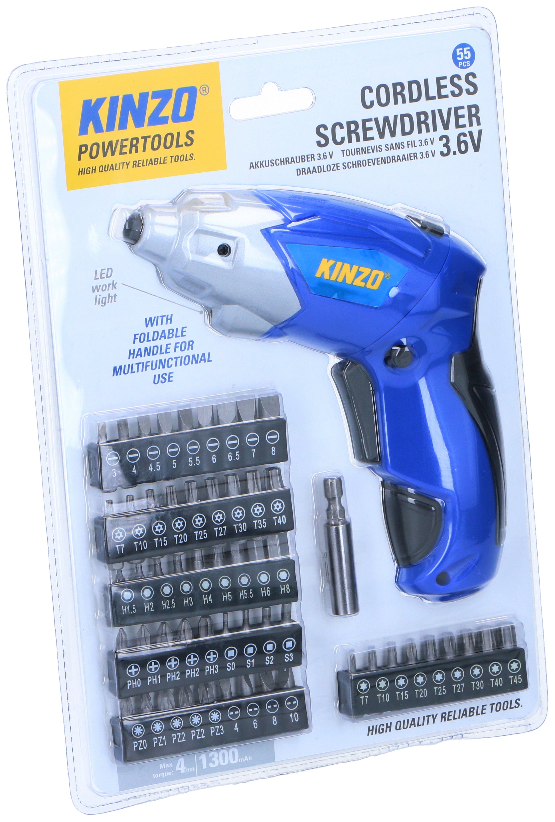 Screwdriver Cordless 3.6V