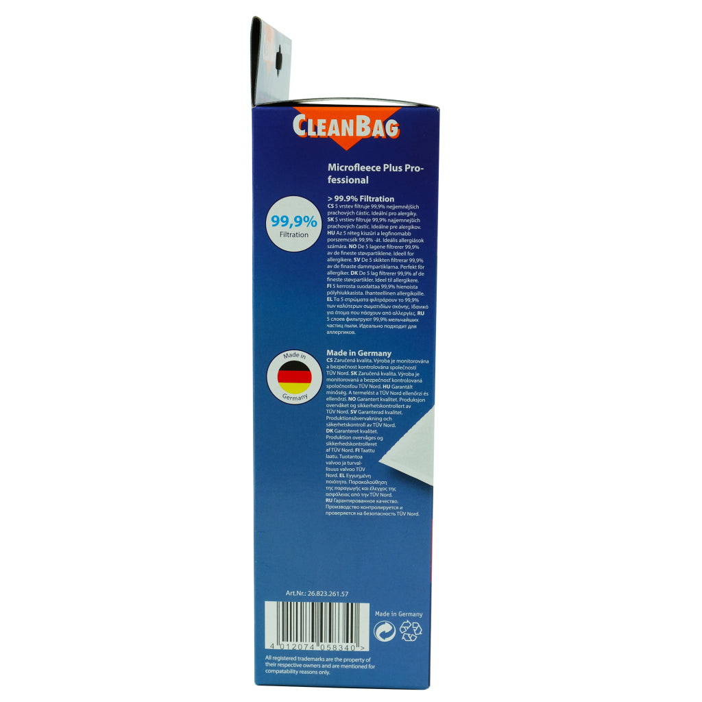 Scanpart Cleanbag Stofzak M 158 Mie Pro Miele 5 Stuks