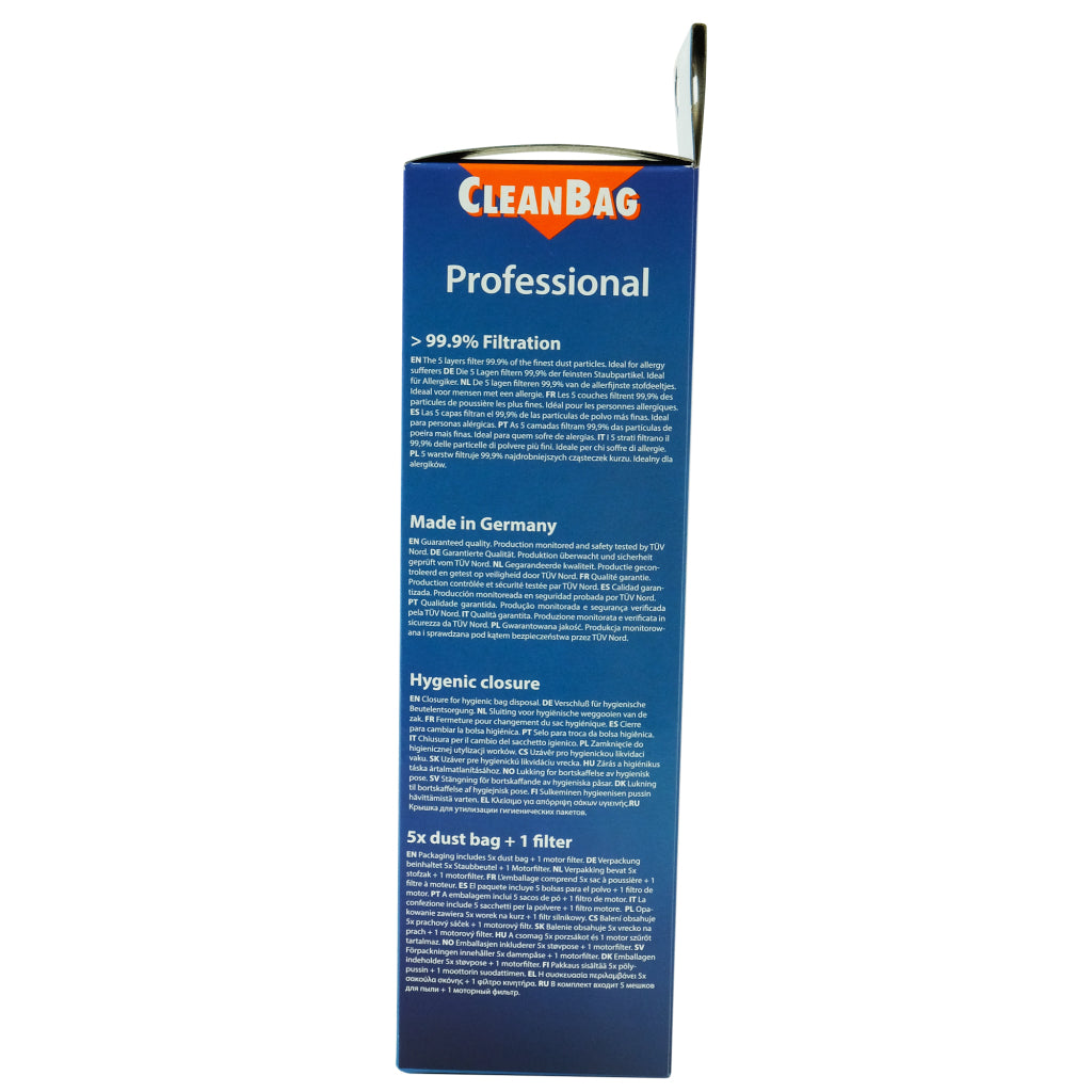 Scanpart Cleanbag Stofzak M 158 Mie Pro Miele 5 Stuks