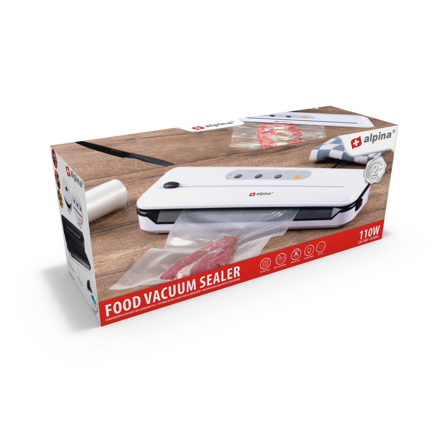 Vacuum Sealer 220-240V 110W