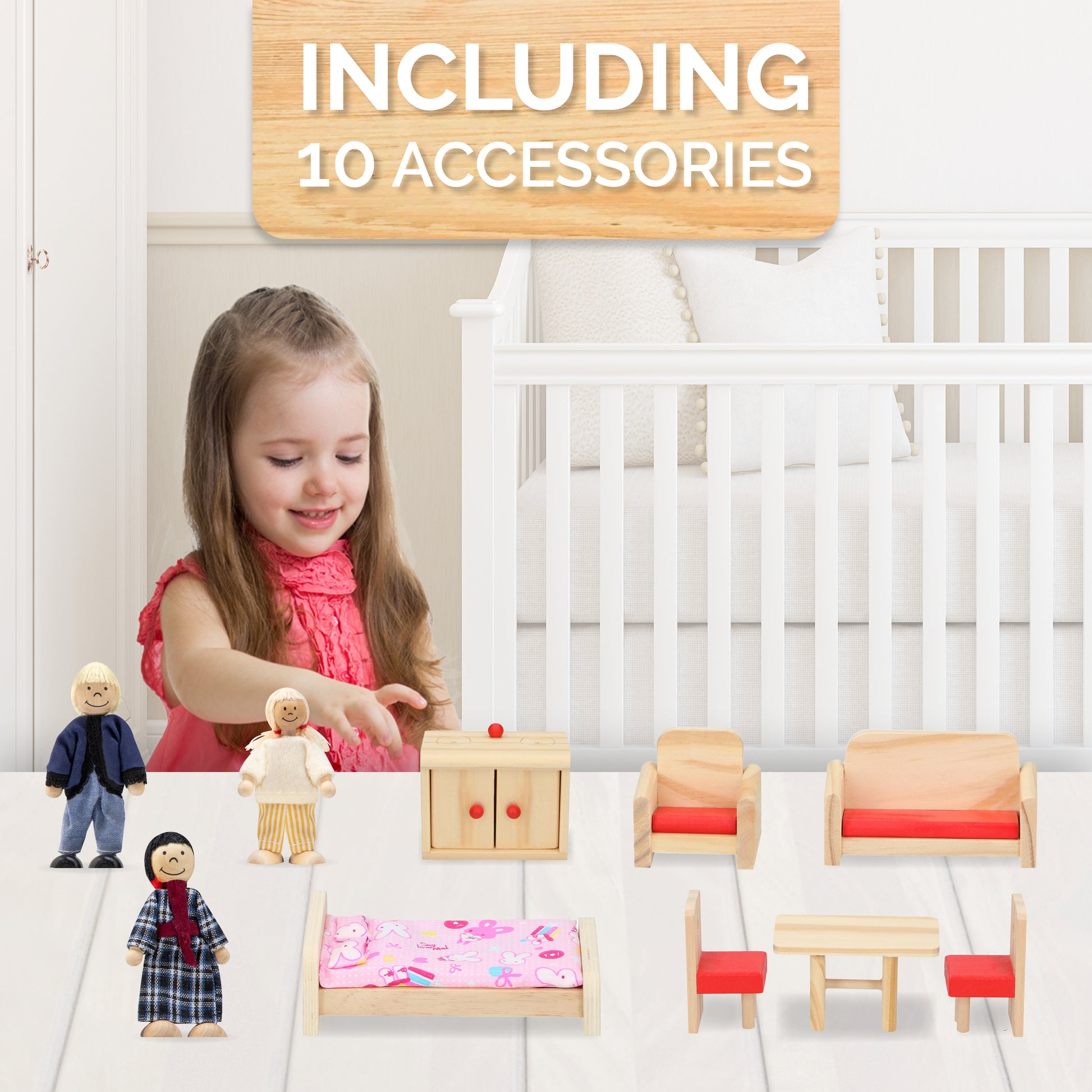 Playhouse 11Pcs Wd