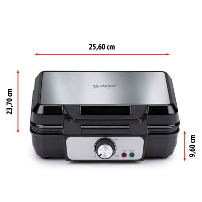 Waffle Maker 230V 1000W