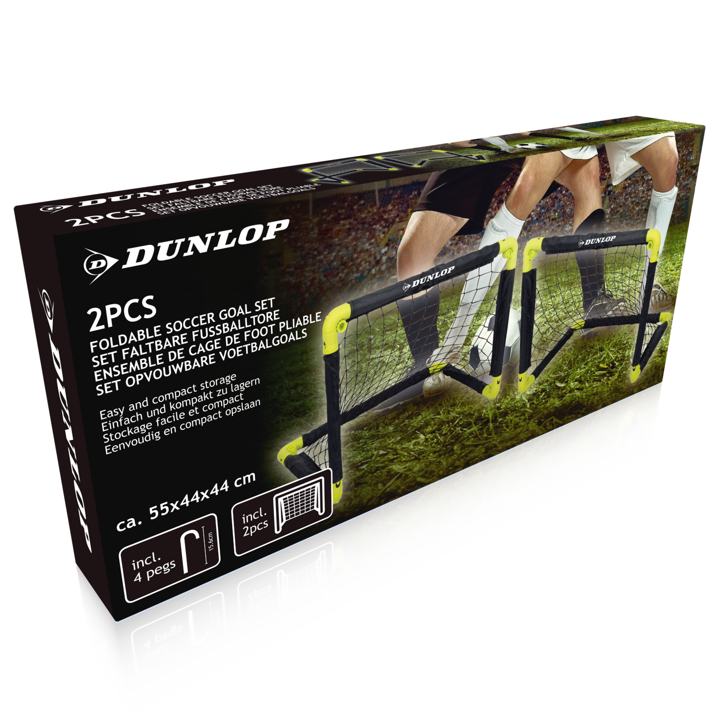 Soccer Goal Set 55Cm Pp 2Pc