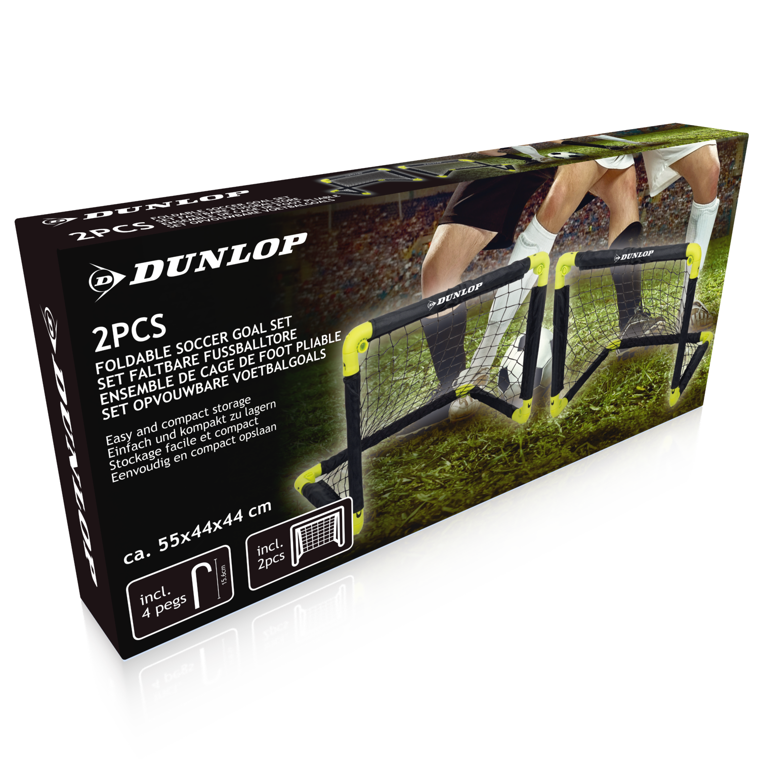 Soccer Goal Set 55Cm Pp 2Pc
