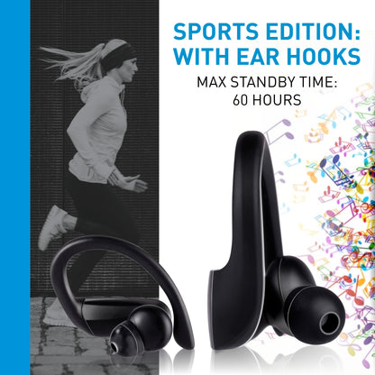 Earbuds Sport Tws 300Mah Bt