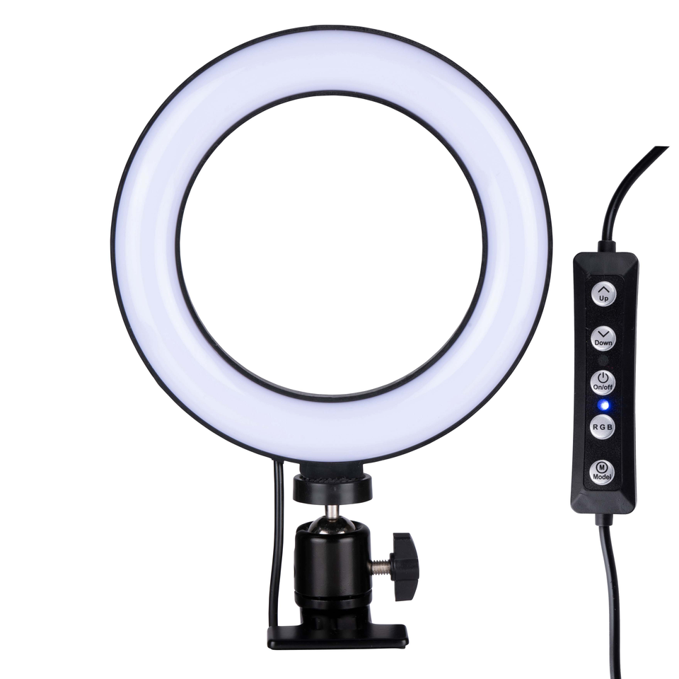 Ringlight Clip Ø16Cm 48Leds
