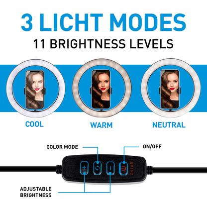 Selfie Light Ring Ø25Cm 120Leds