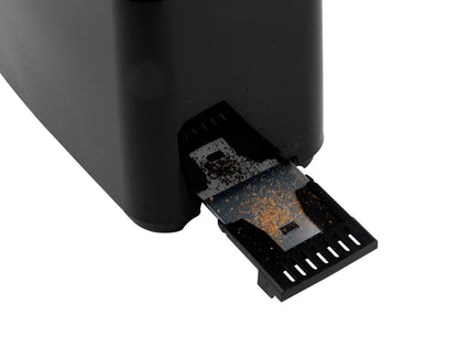 Toaster 700W  Pl Black