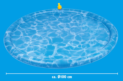 Dog Splash Pool And Sprinkler