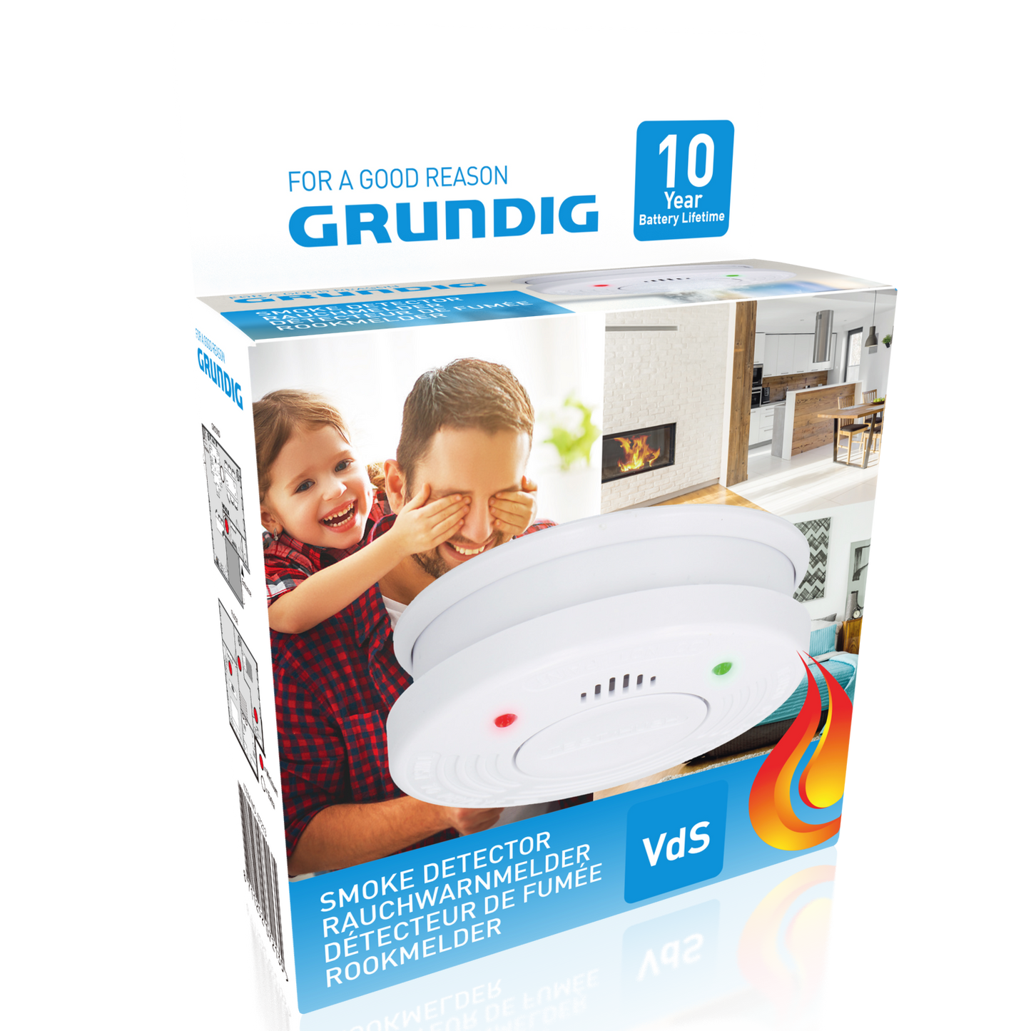 Smoke Alarm B/O 10 Years B.