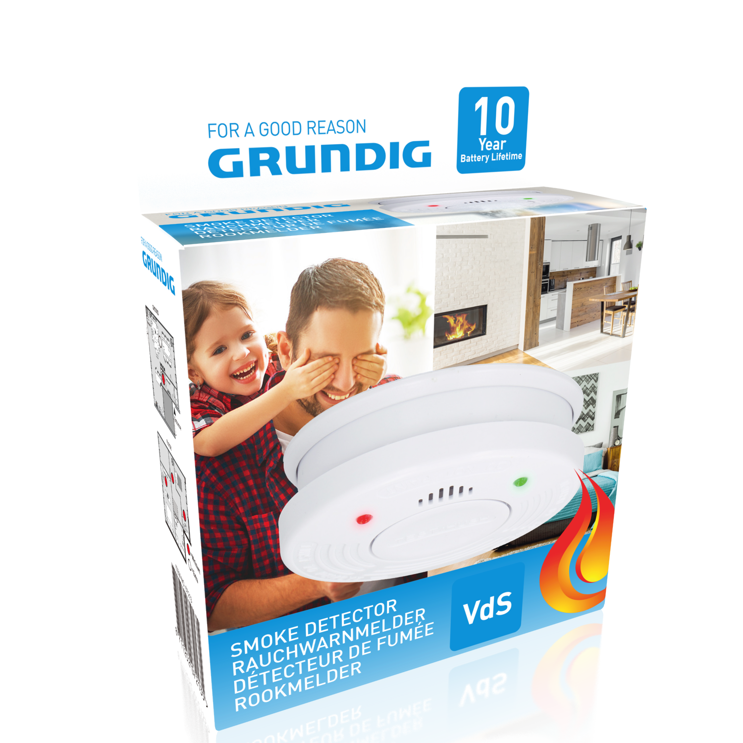 Smoke Alarm B/O 10 Years B.