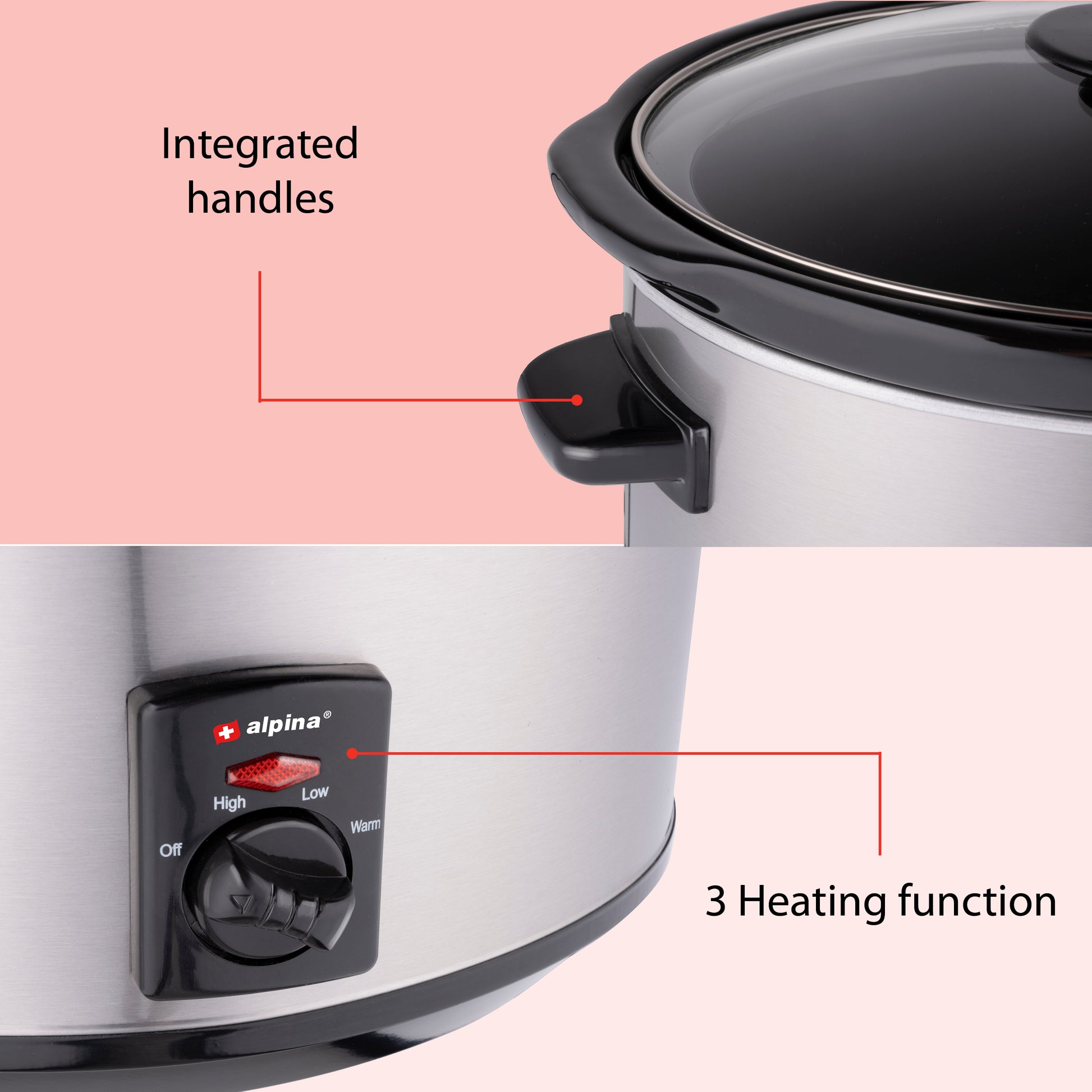 Slow Cooker 3.5L 240W