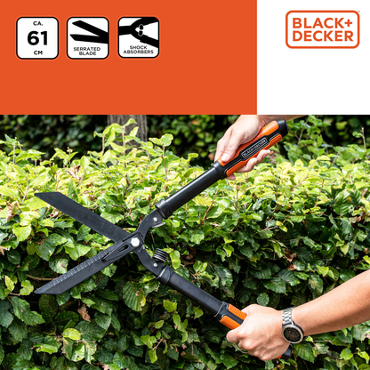 Hedge Shears 24''Serrated Blade