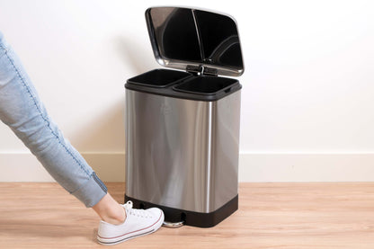 Pedal Bin 2X12L Soft Close