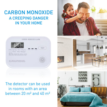 Carbon Monoxide (Co) Detector 85Db