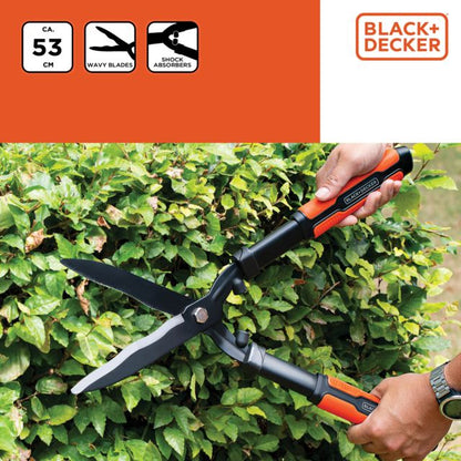 Hedge Shears Wavy Blade 21"